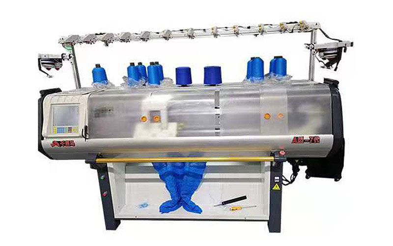 Máquina de tejer plana computarizada: varios métodos de acabado anti-pilling